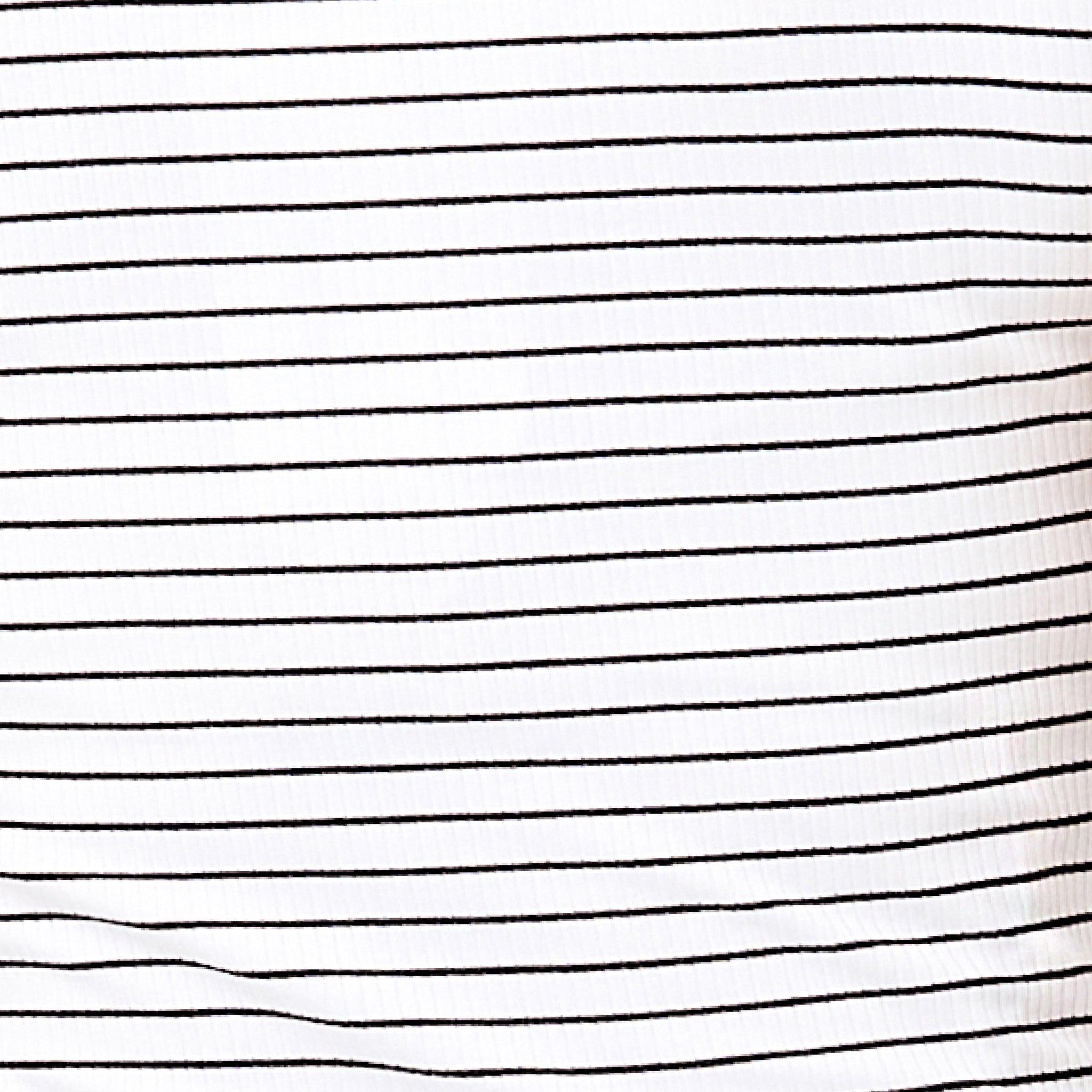 Short Sleeve Round About Tee White / Black
