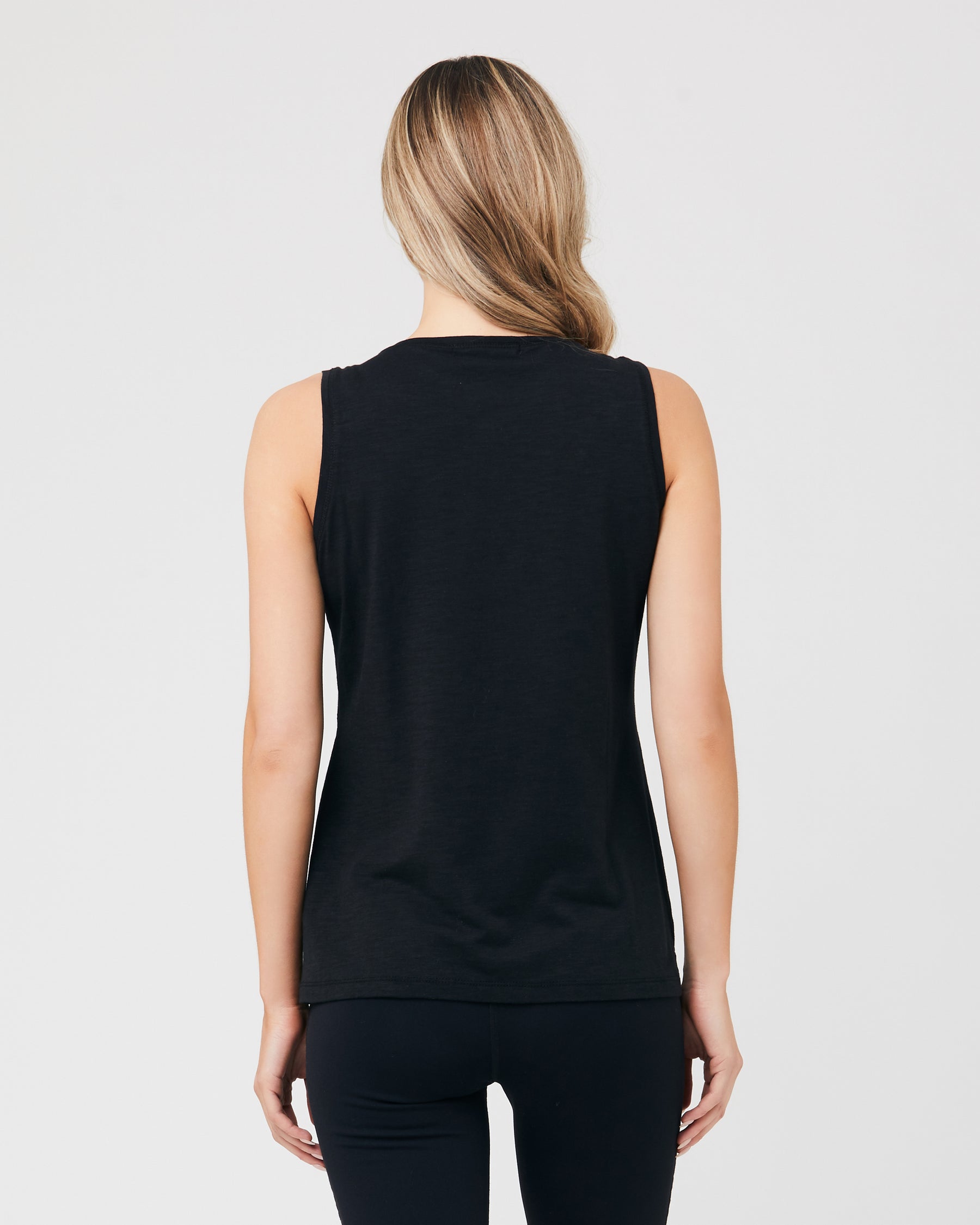 Richie Nursing Tank  Black