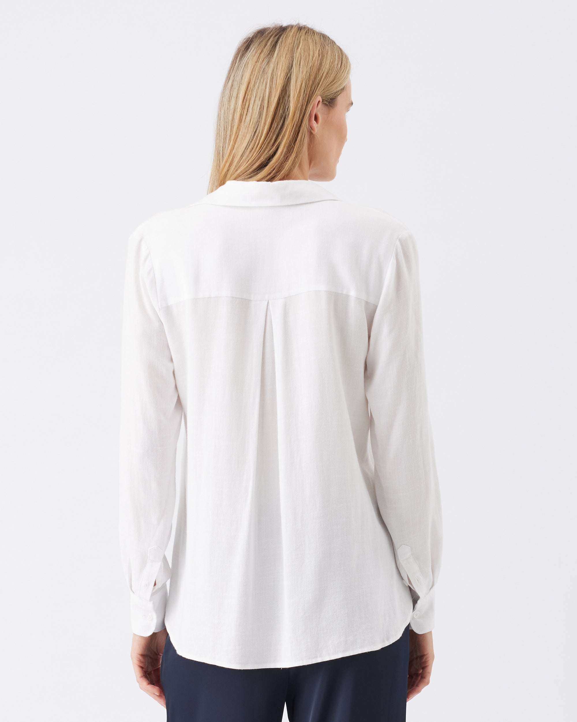 Clara Relaxed Shirt  White
