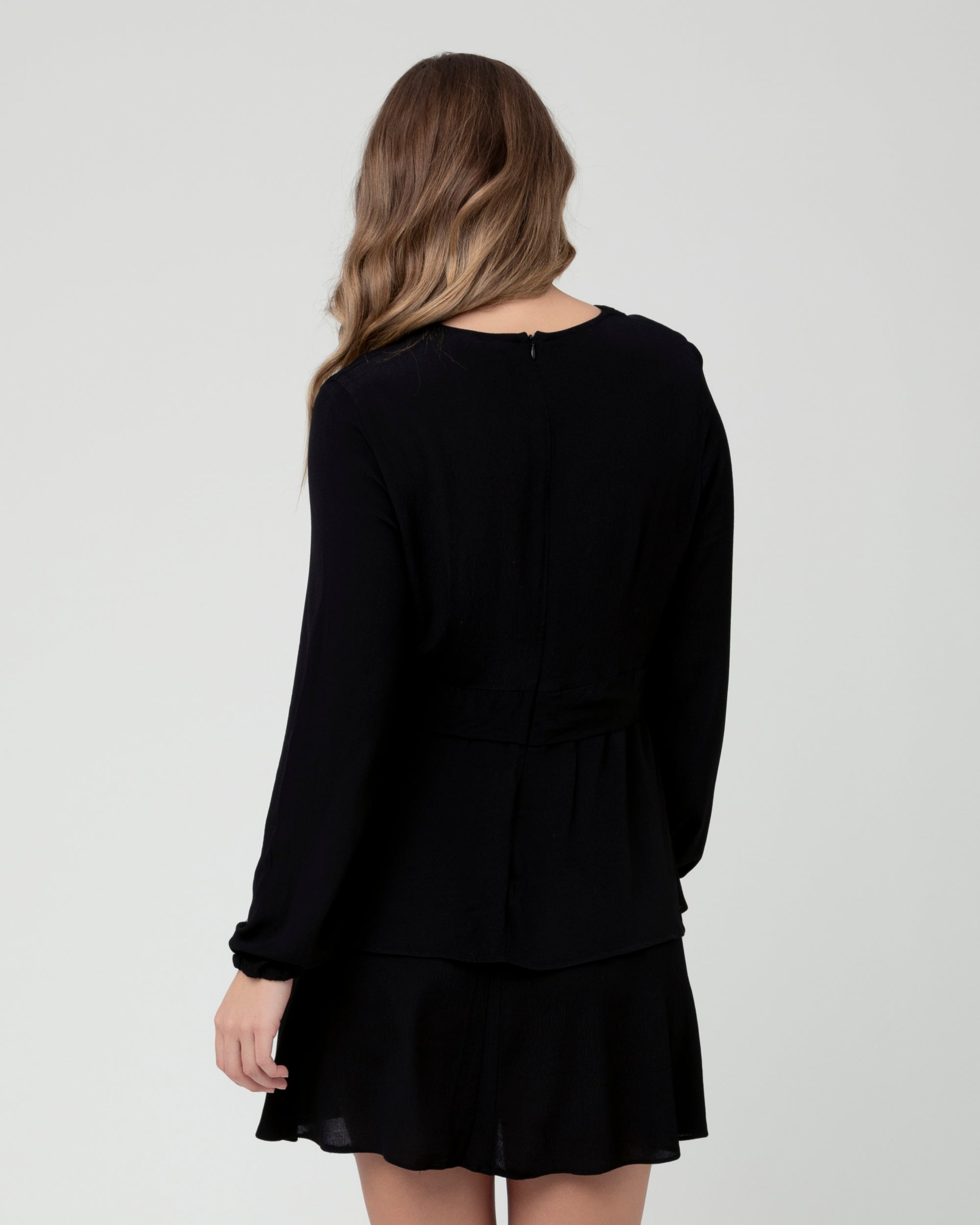Tully Layered Dress Black