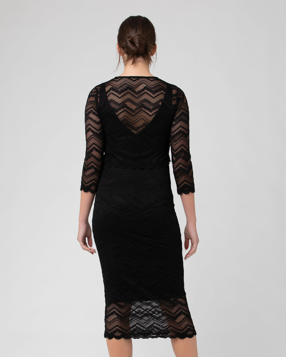 Eve Lace Nursing Dress