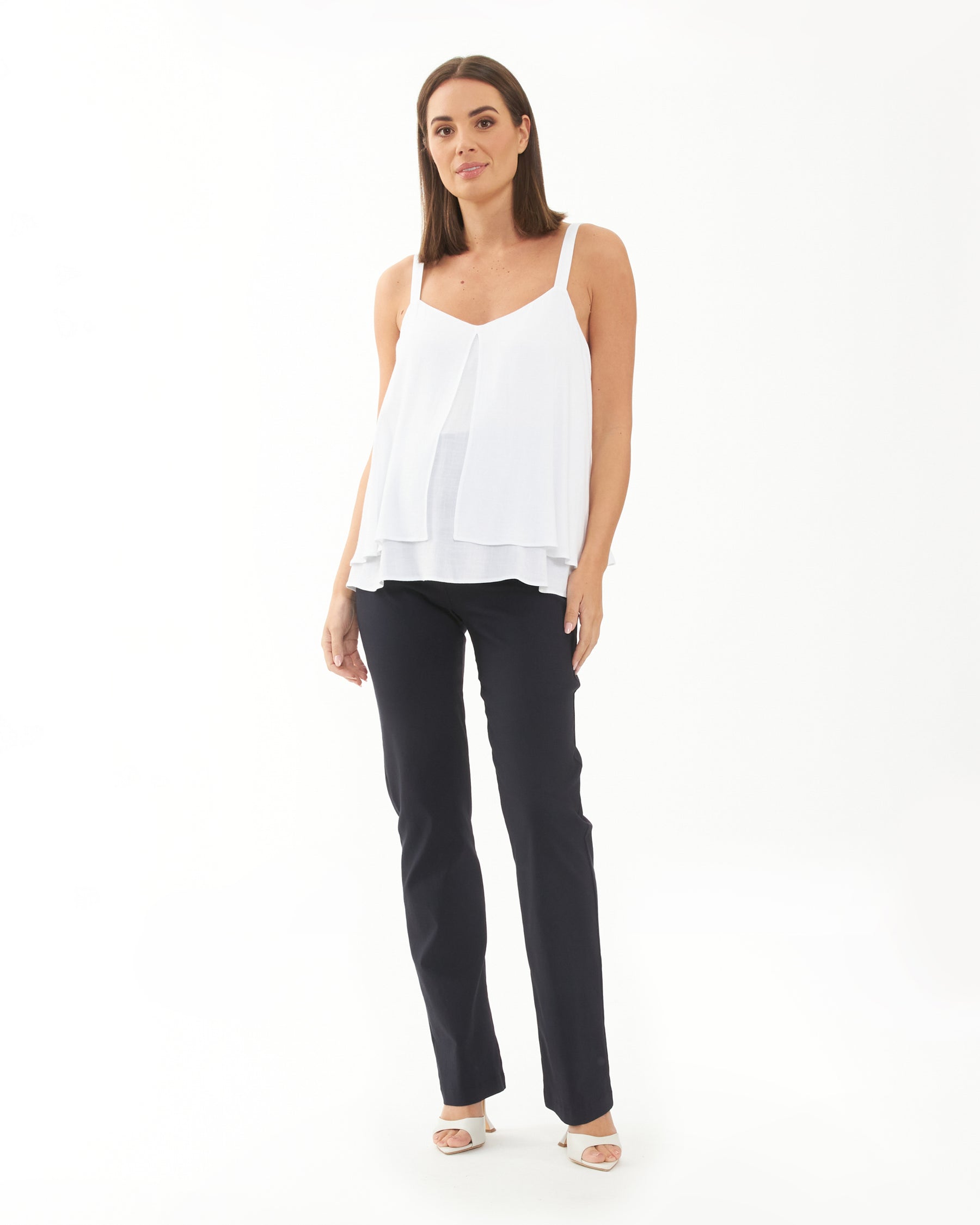 Phoenix Straight Leg Pant Navy