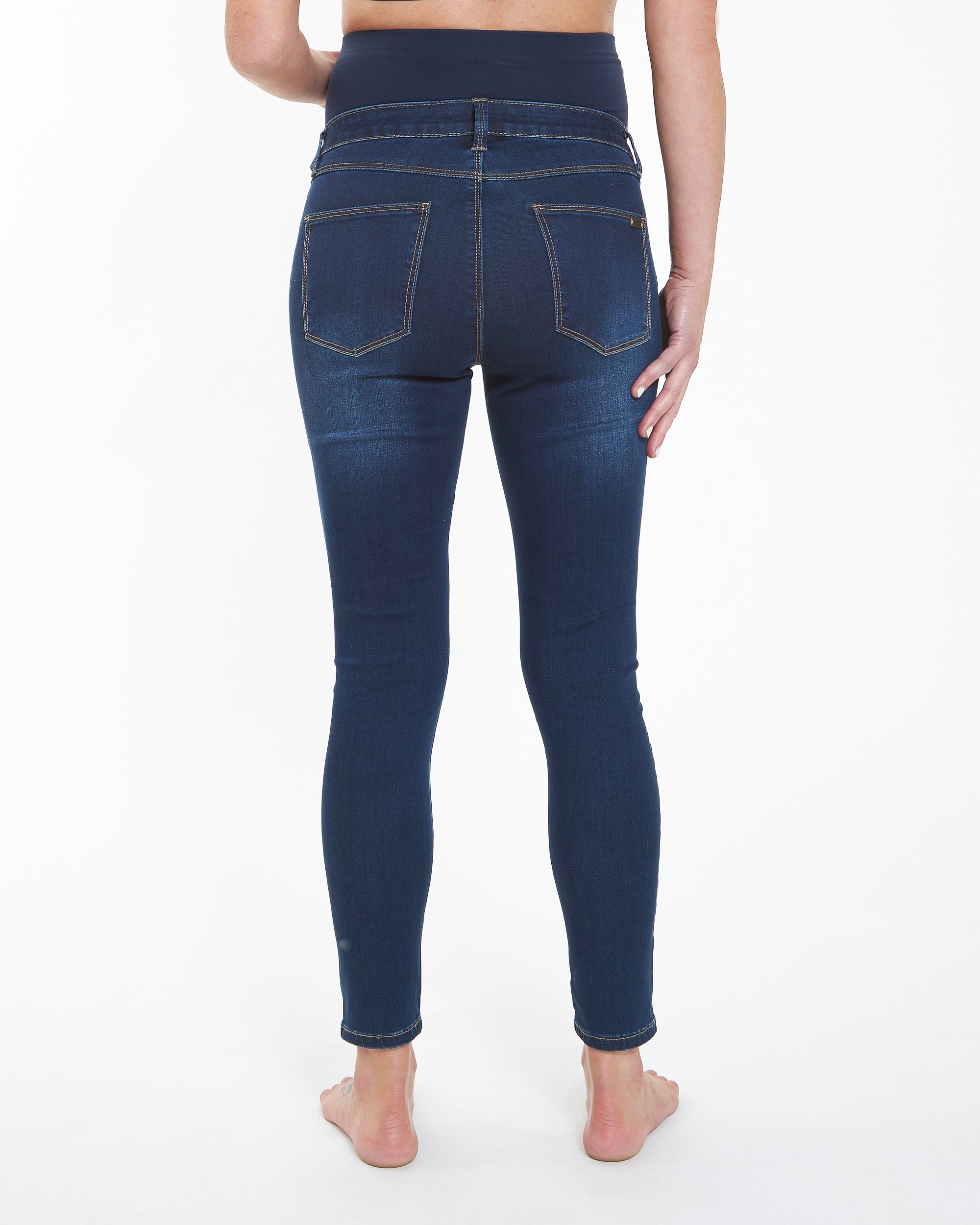 Rebel Ankle Grazer Jegging Indigo