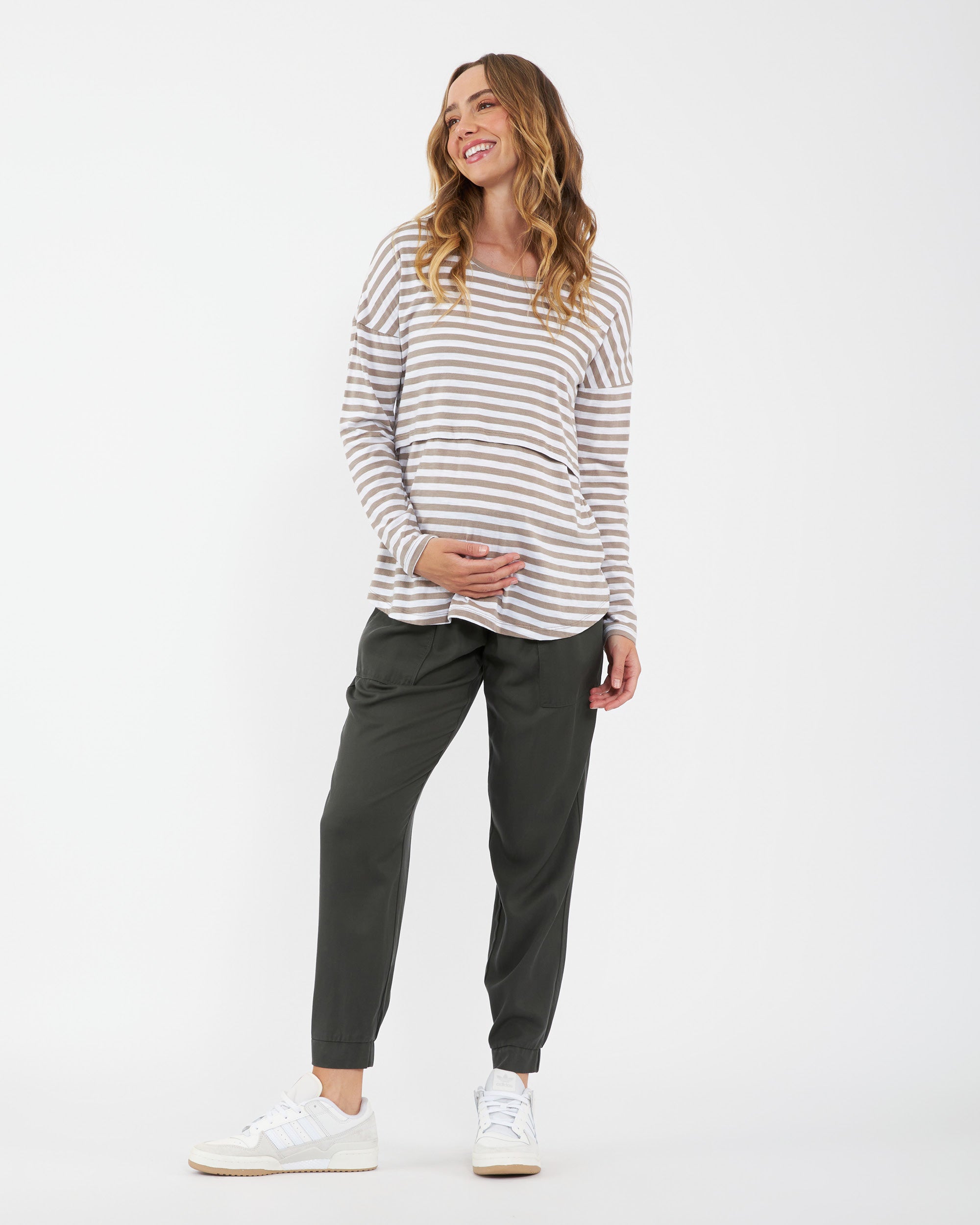 Tencel Off Duty Pant Olive