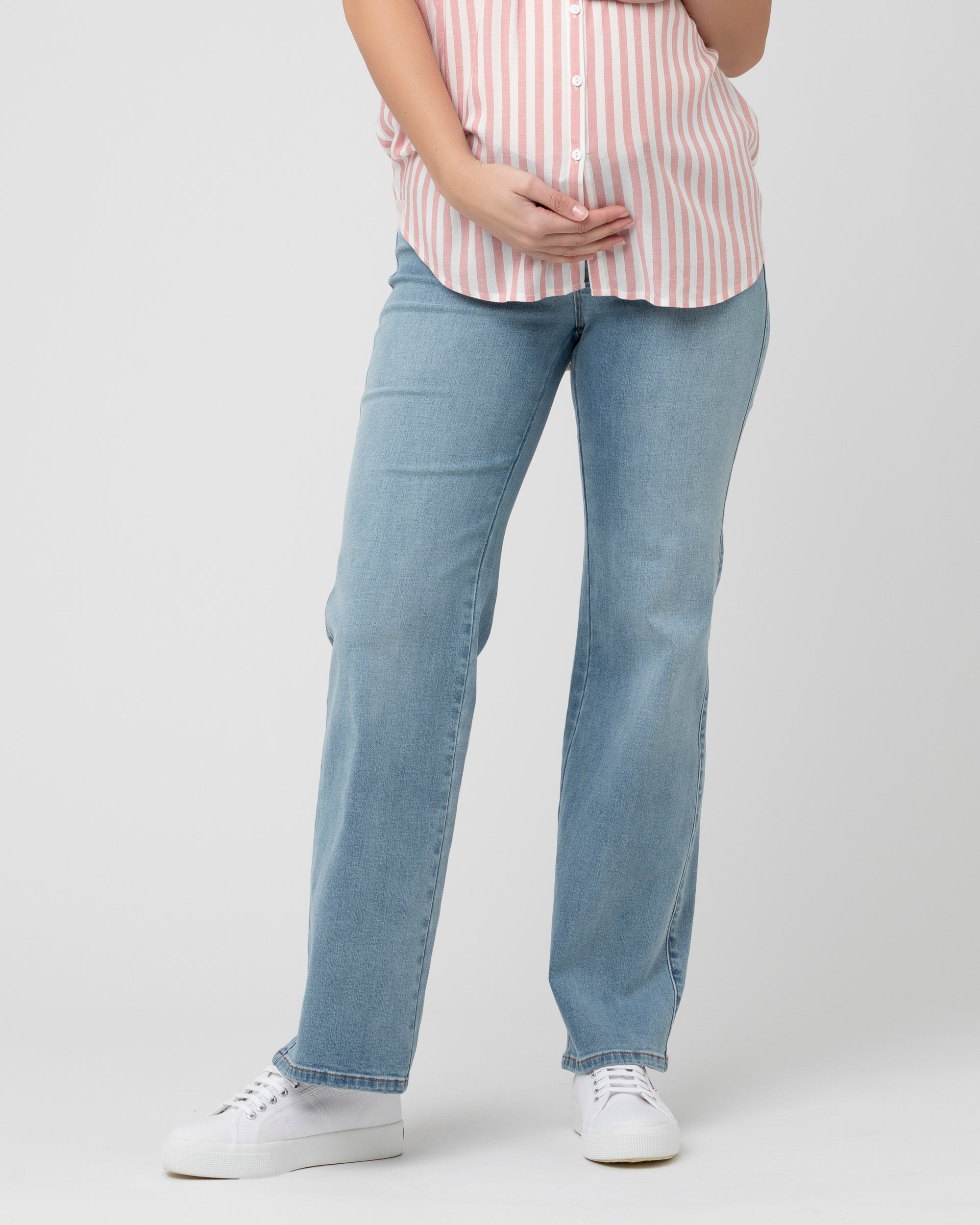 Kyle Wide Leg Jean Light Blue