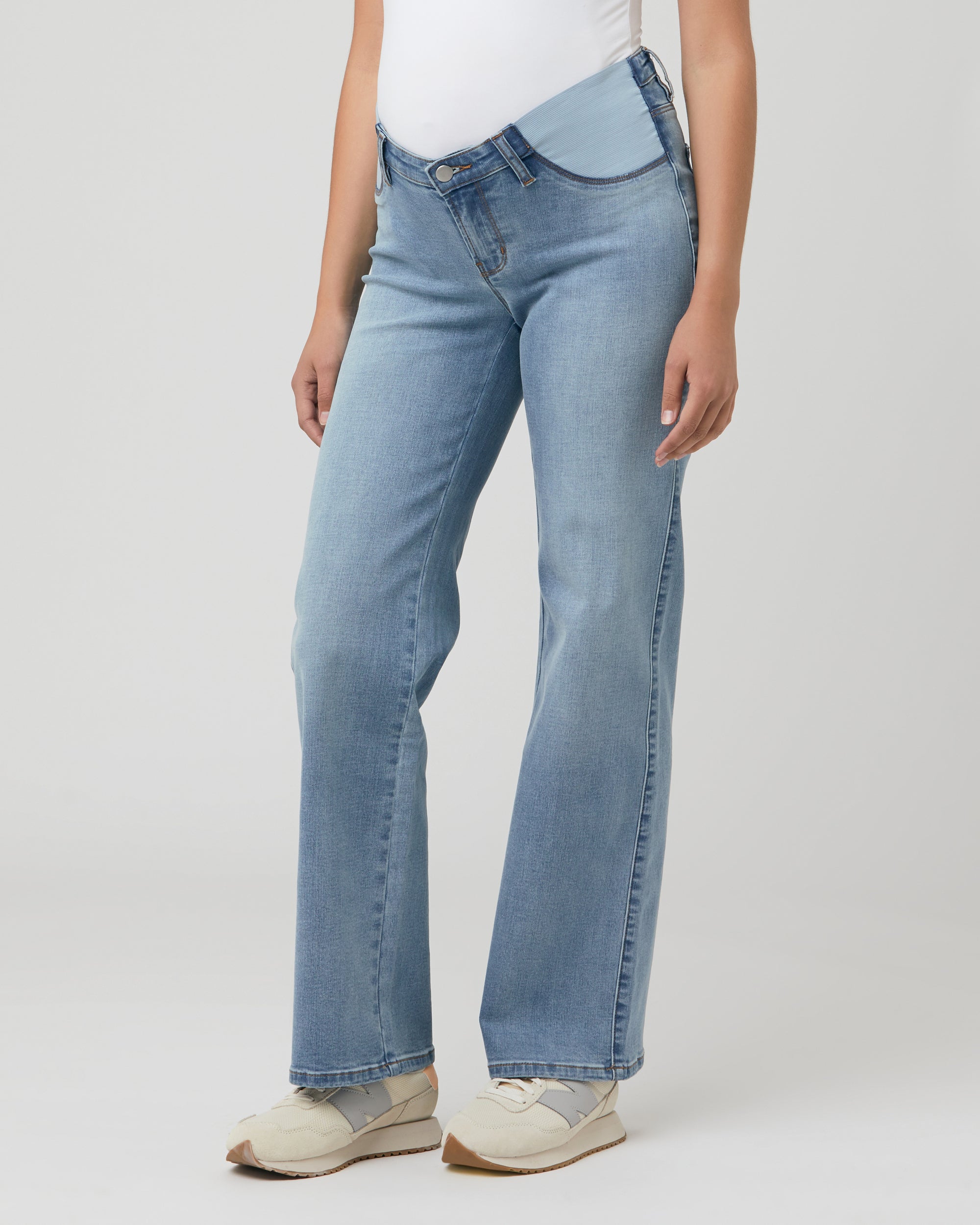 Kyle Wide Leg Jean Light Blue