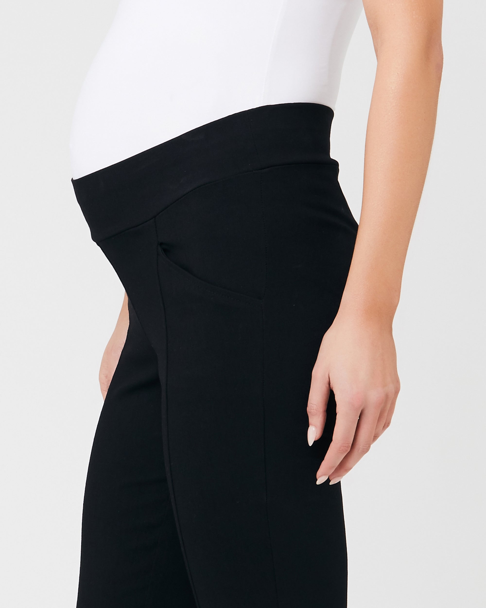 Slim Leg Pocket Pant Black