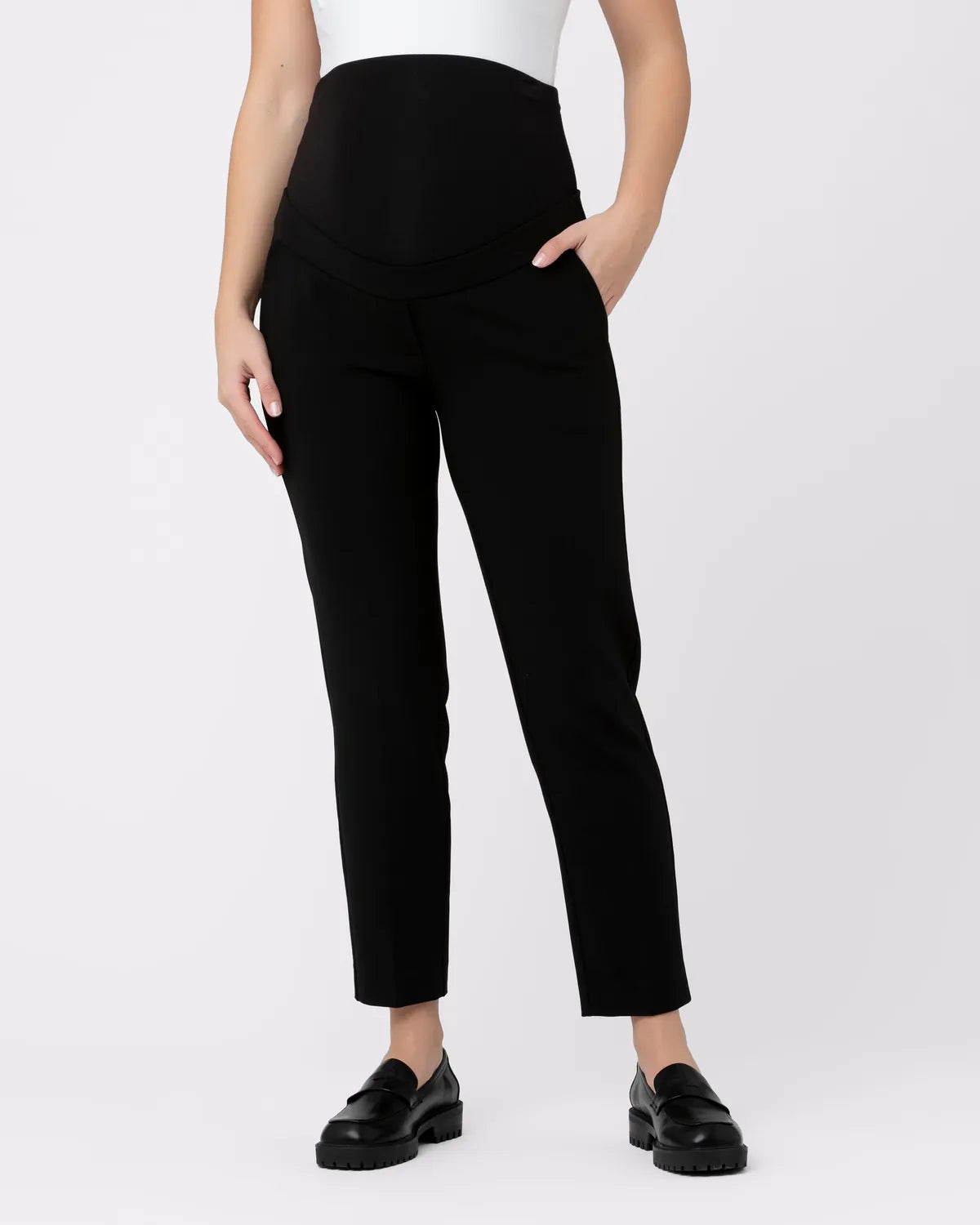 Alexa Classic Crop Pant  Black