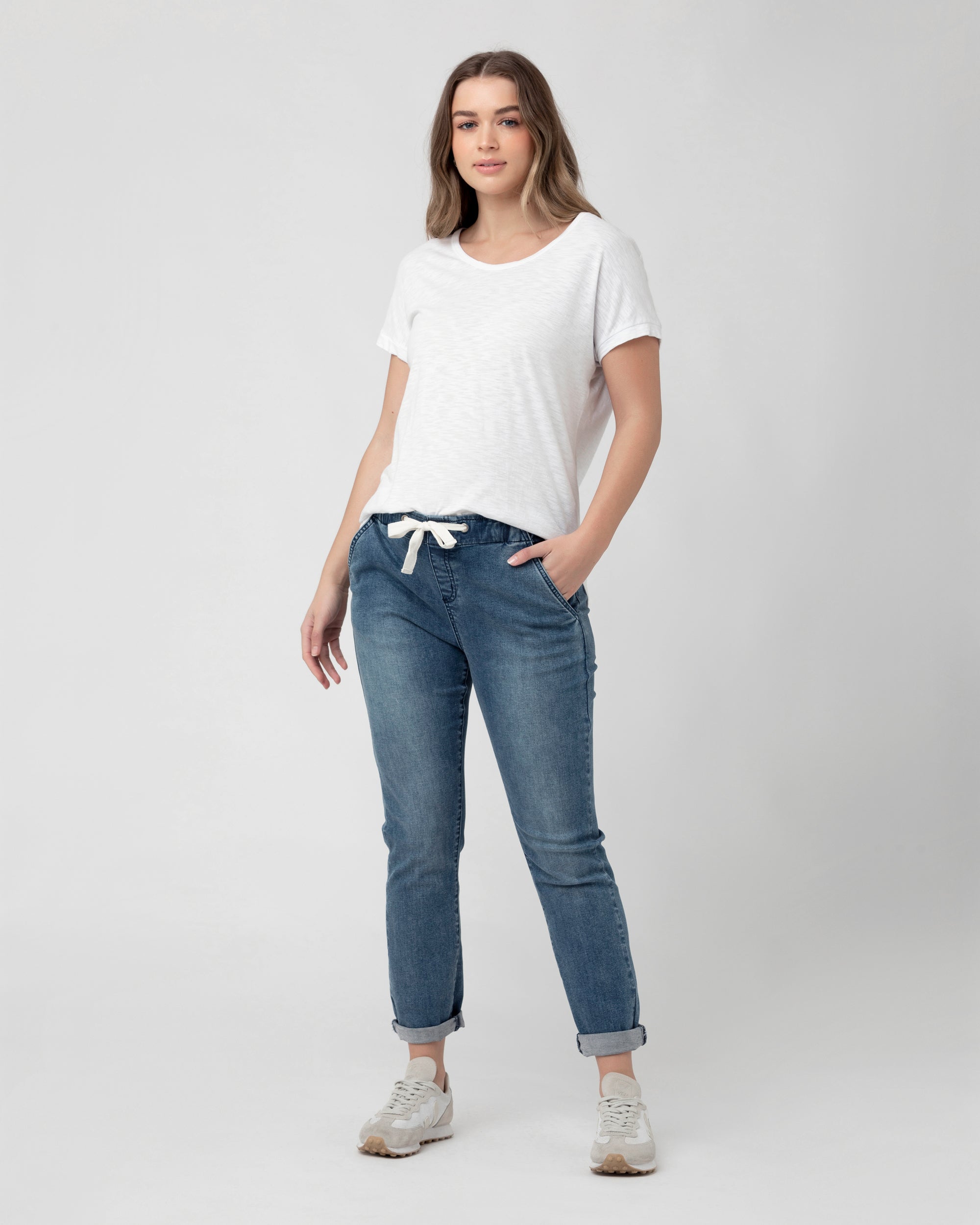 Denim Jogger  Blue