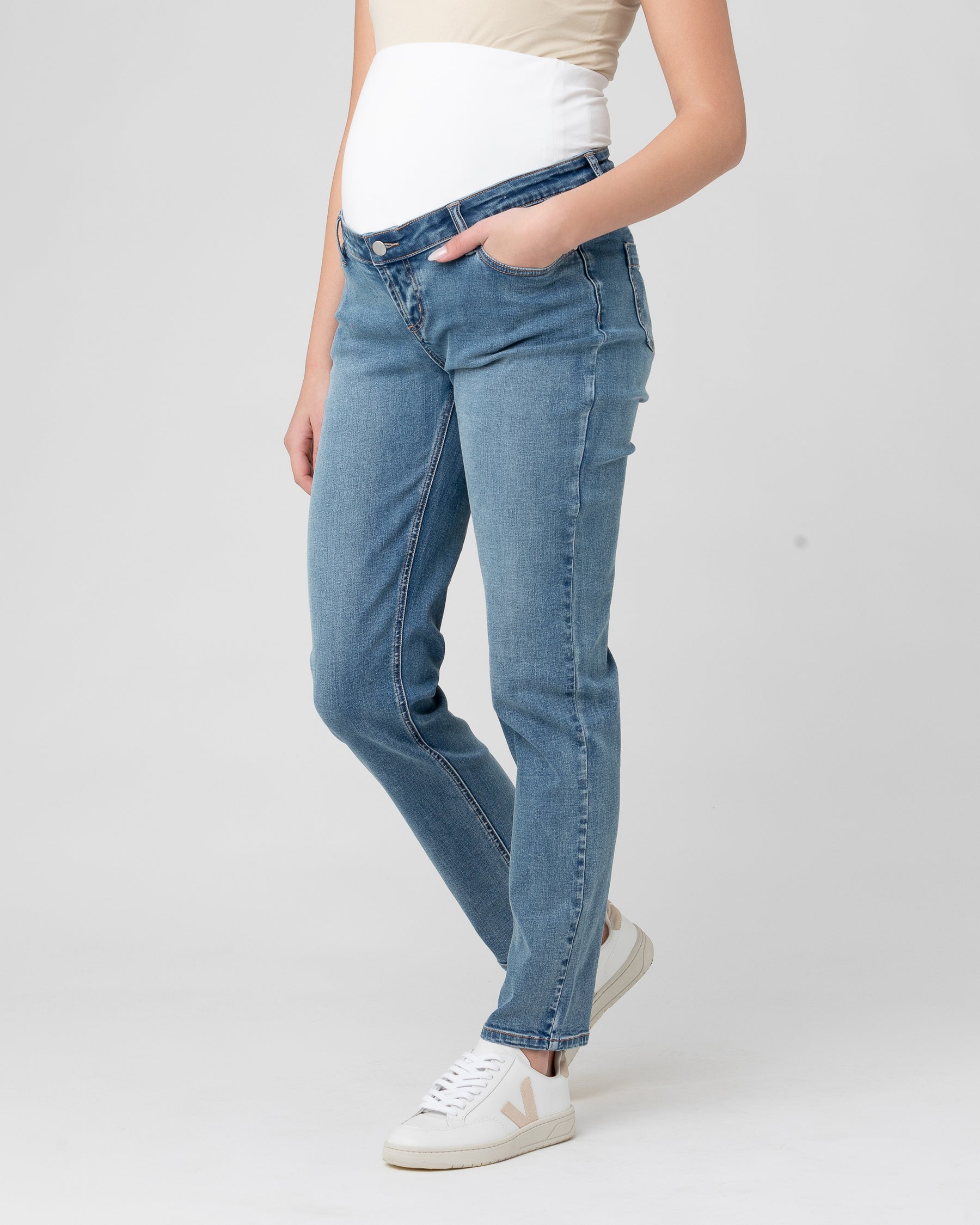 Hunter Over Bump Jean  Vintage Wash