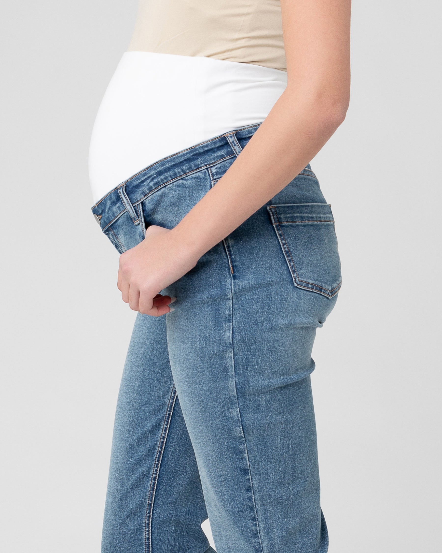 Hunter Over Bump Jean  Vintage Wash