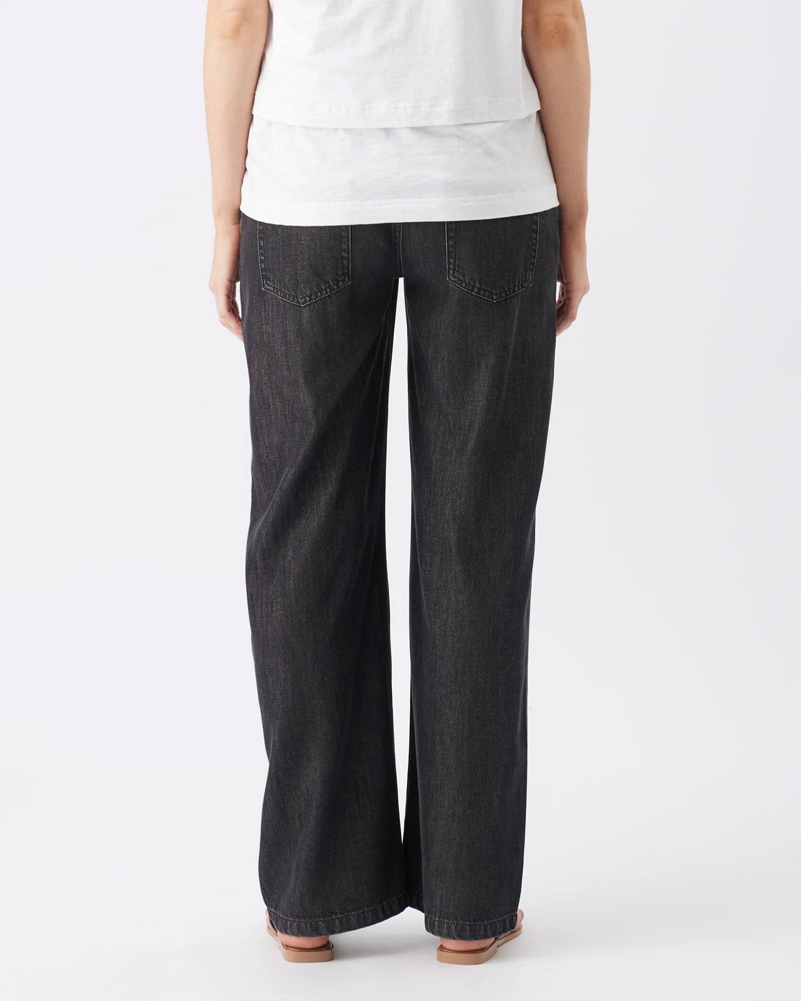 Billie Elastic Waist Jean Black