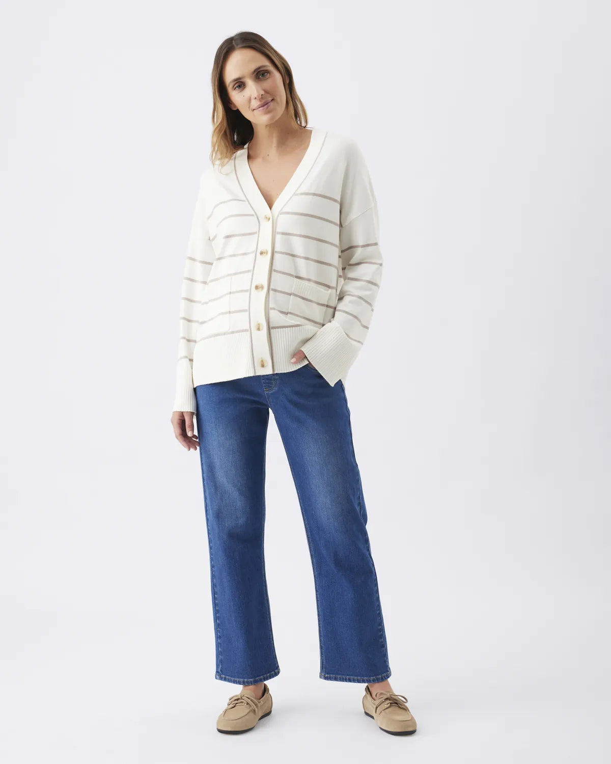 Teddy Straight Jean  Indigo Blue