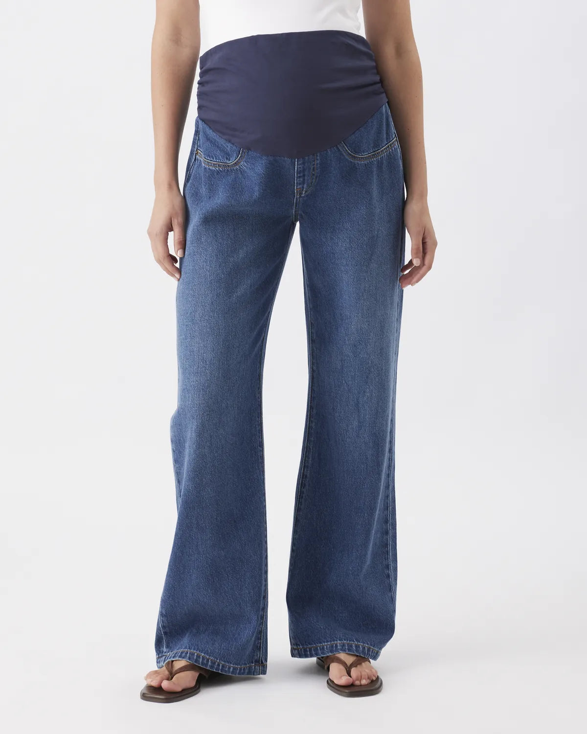 Billie Over Bump Jean Dark Wash