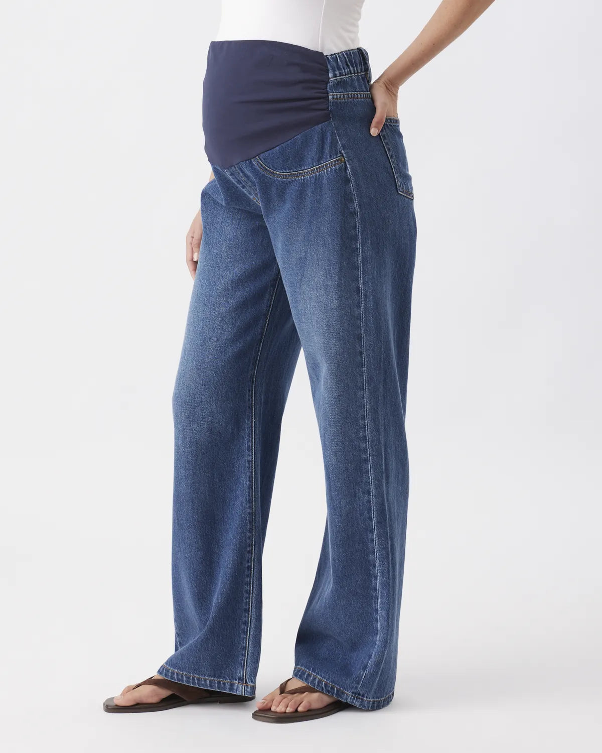 Billie Over Bump Jean Dark Wash