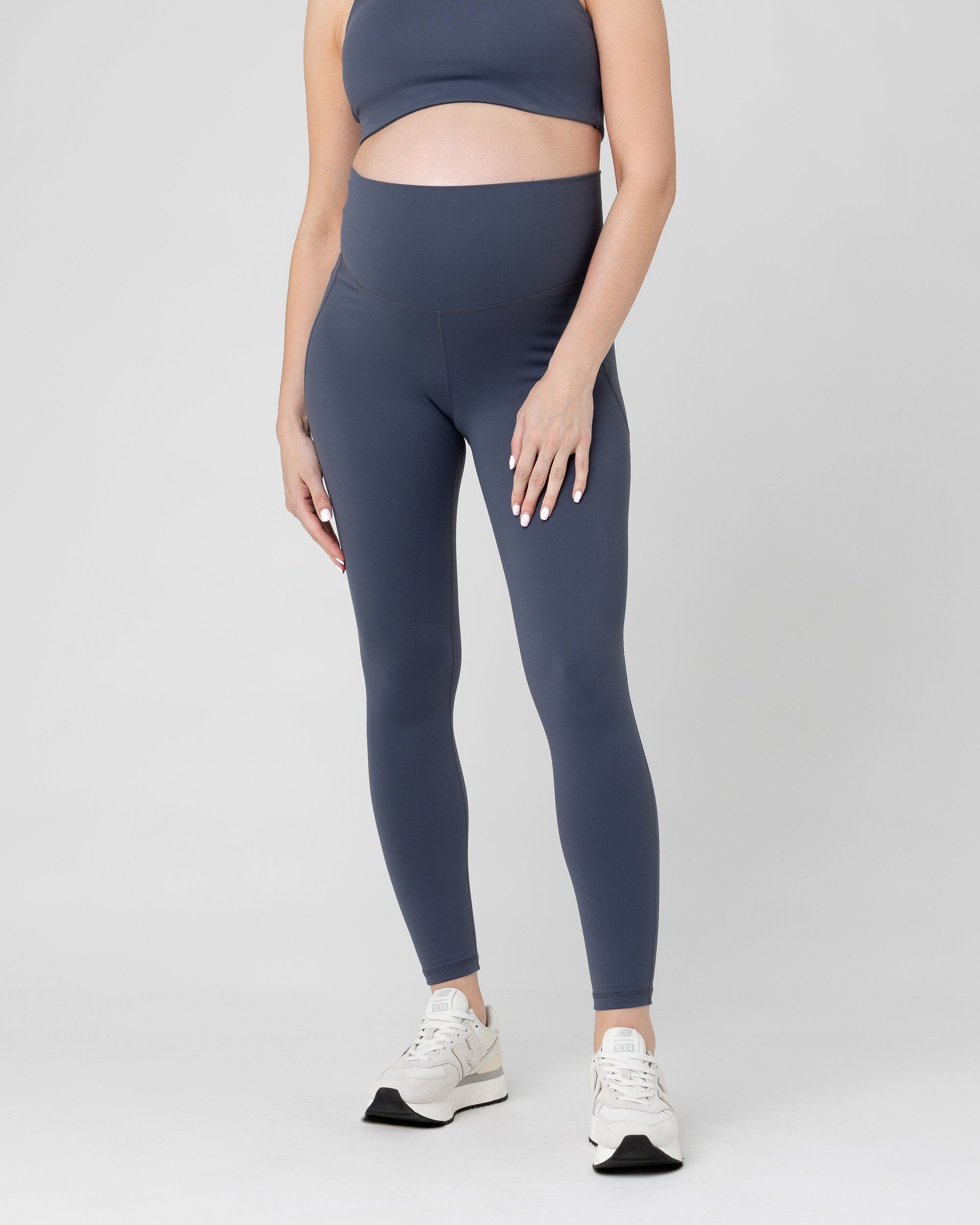 Tempo Legging Blue Steel