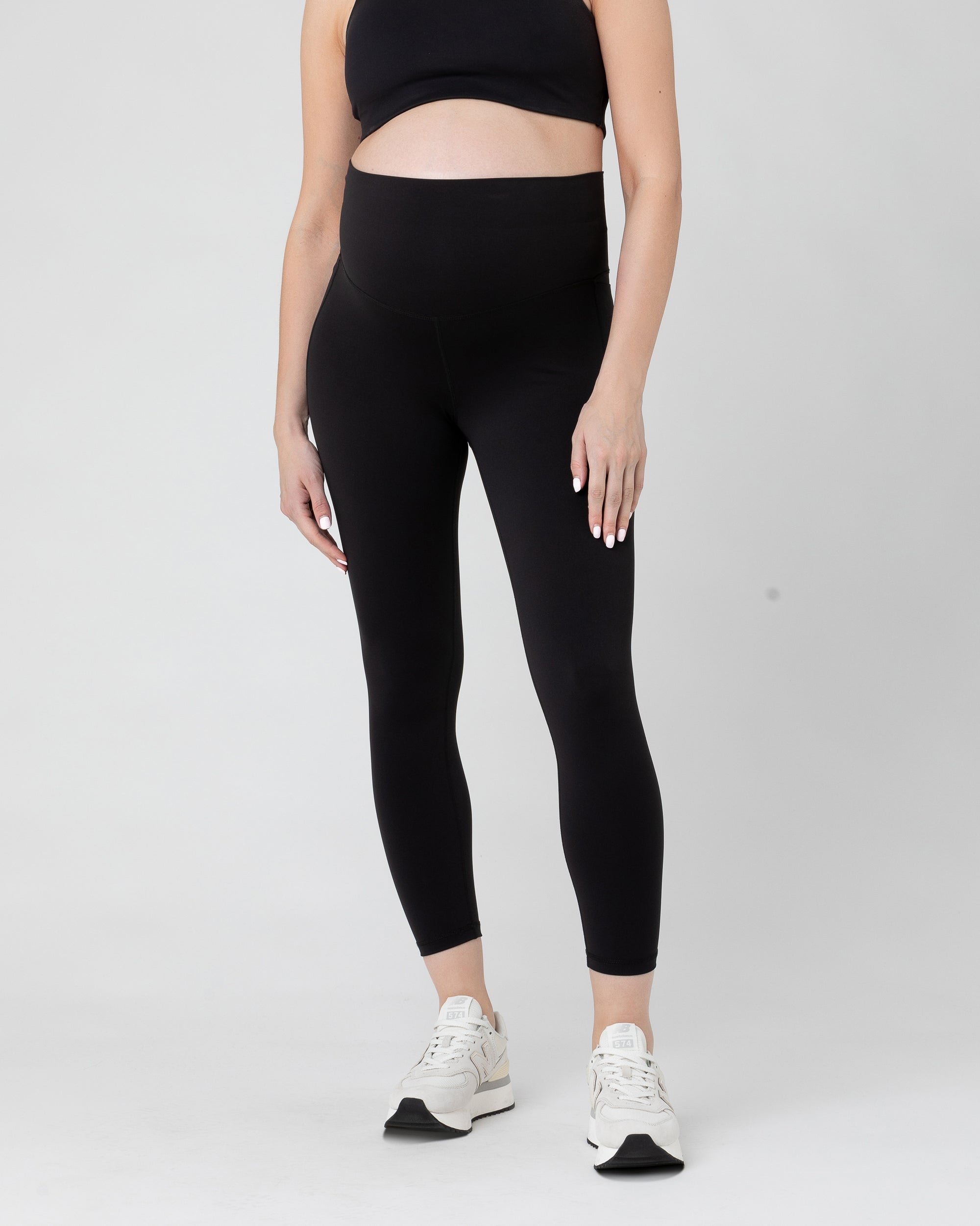 Tempo Crop Legging Black