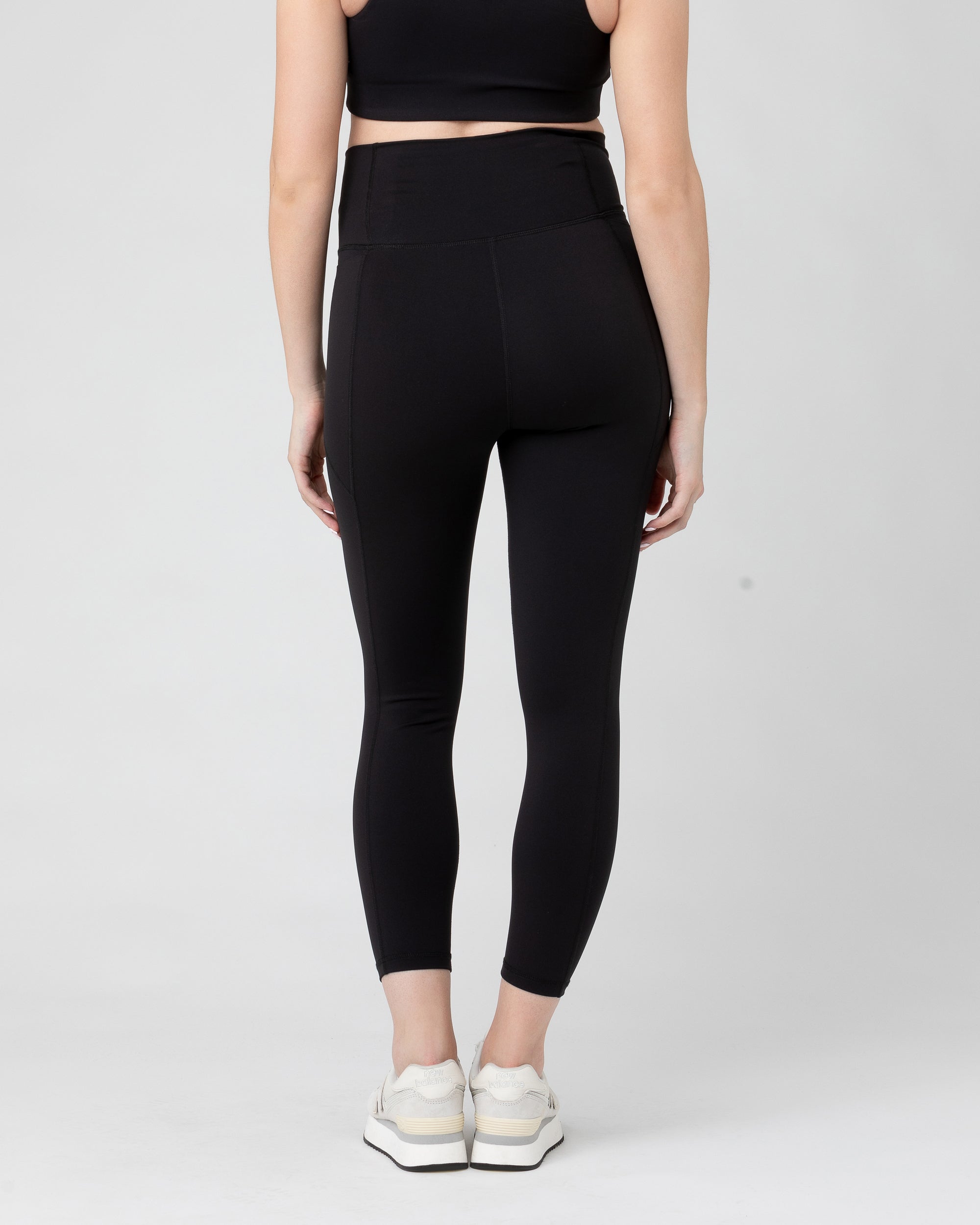 Tempo Crop Legging Black