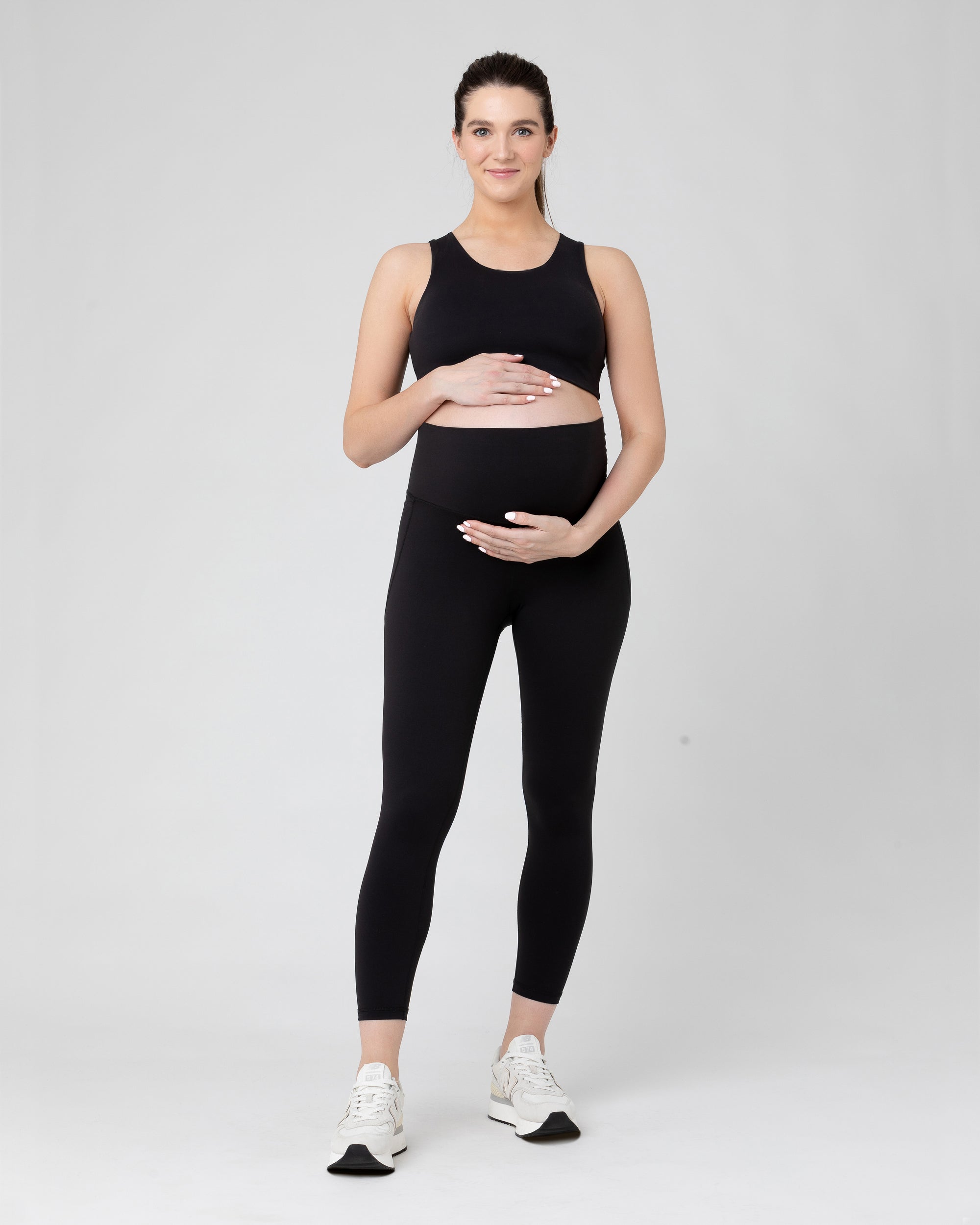 Tempo Crop Legging Black