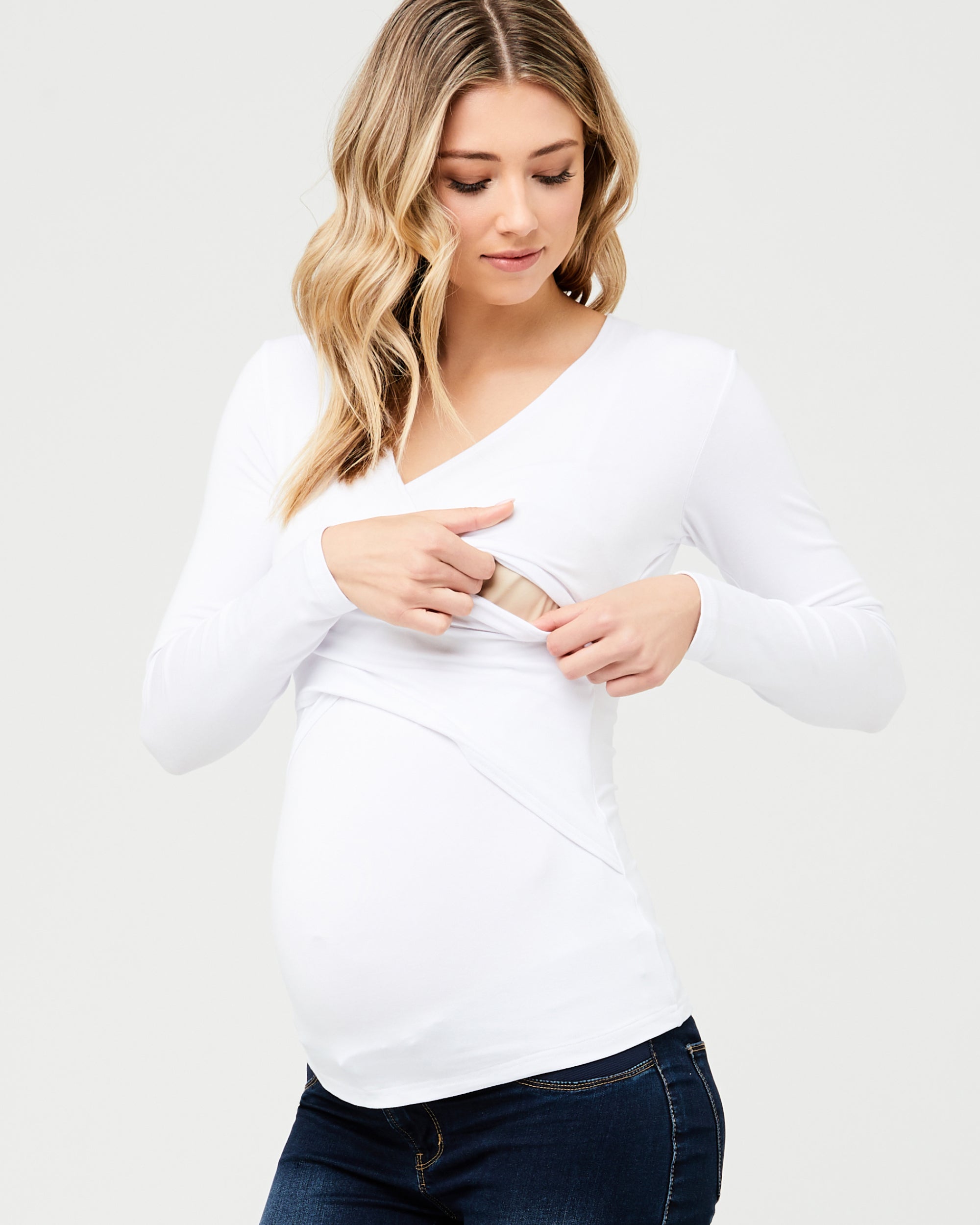 Nursing tops hotsell long sleeve