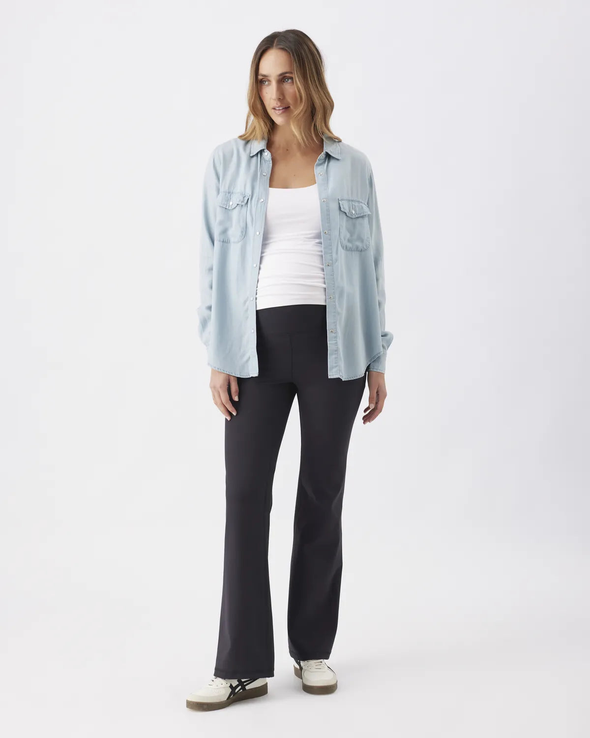 Bec Chambray Shirt  Clean Fade