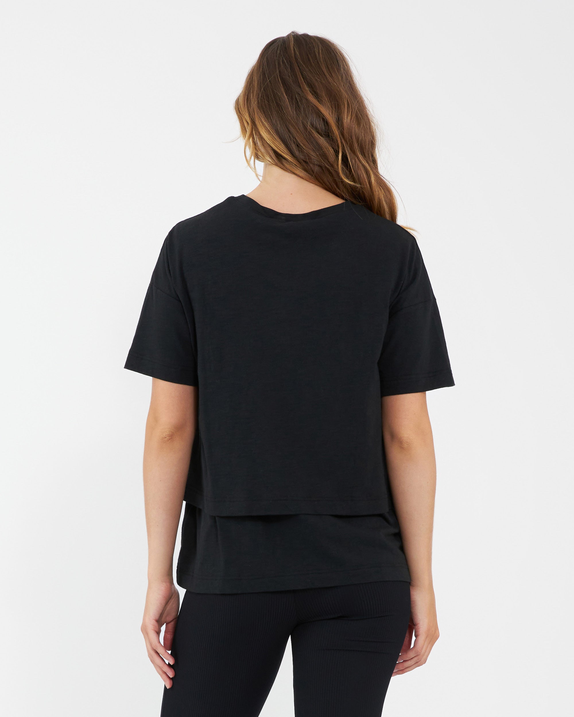 Claud Nursing Tee  Black