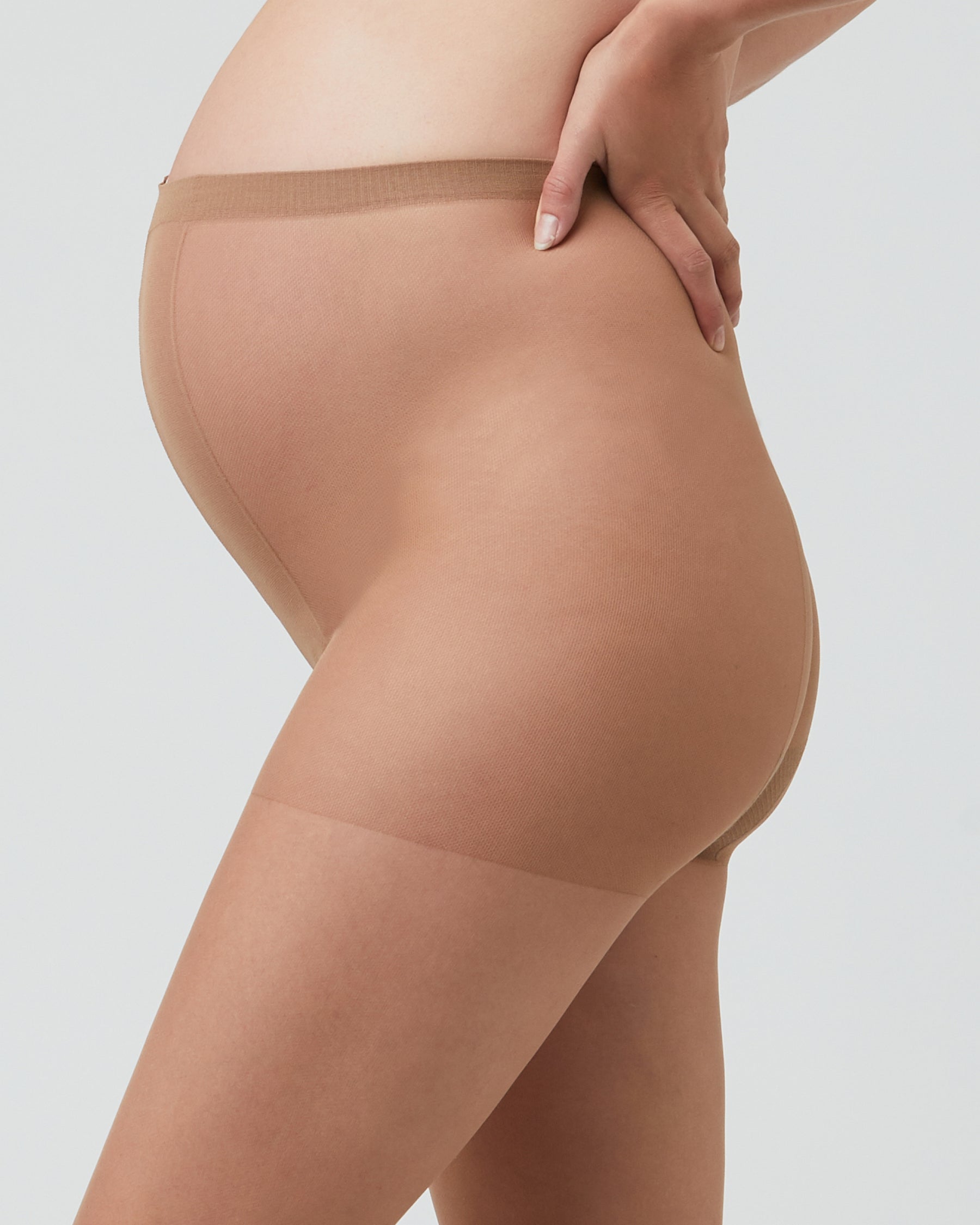 Sheer Hosiery Camel
