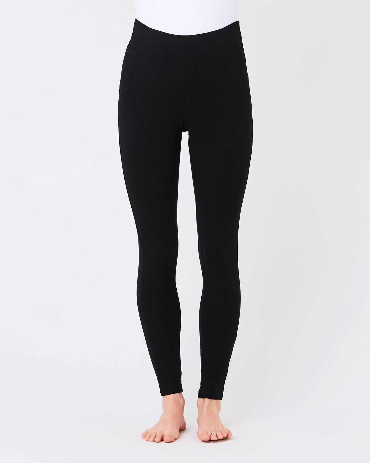 Basic Ankle Legging Black